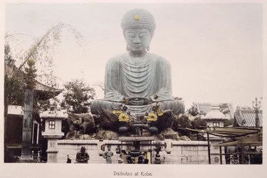 Daibutsu in Kobe, ca. 1880